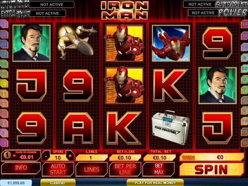 Iron Man Online Spiele
