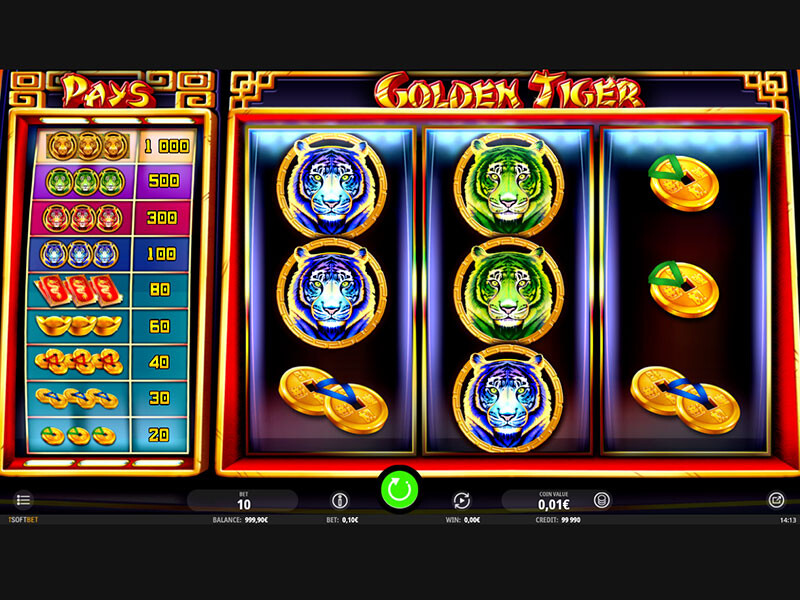 Golden Tiger Slot Online